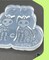 Cat Skeleton Dangle Earring Silicone Mold, Resin Mold & More (C5)